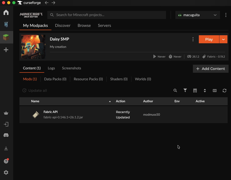 Adding the java agent to the instance