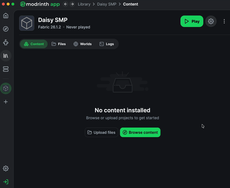 Adding the java agent to the instance